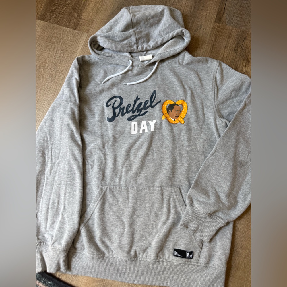 The Office Stanley Pretzel Day Hoodie unisex Small Culturefly Sub Box Exclusive